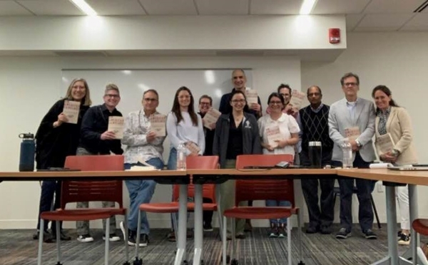 Participants with Prof. Lozano.