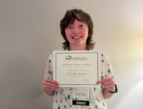 student with award