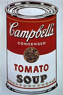 Andy Warhol Soup Can