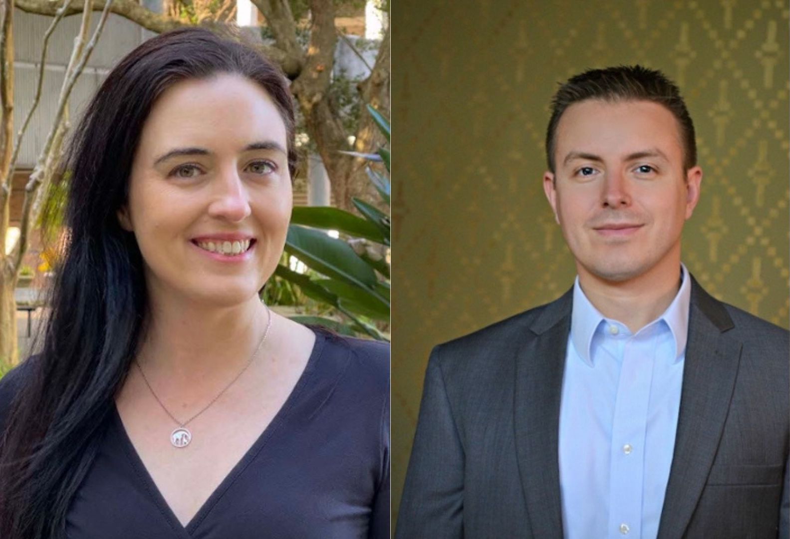 Left: Sarah Caissie Provost, Right: Matthew (Matt) DeChamplain